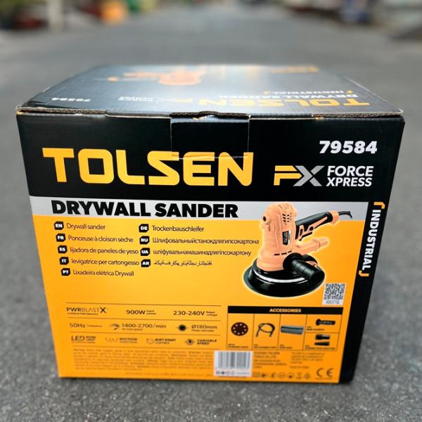 Șlefuitor Tolsen 79584 pentru pereți/ 900 W/ Yellow photo 6
