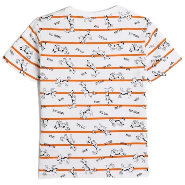 Футболка для мальчиков Koton 4SMB10187TK 86 / Экрю photo 2