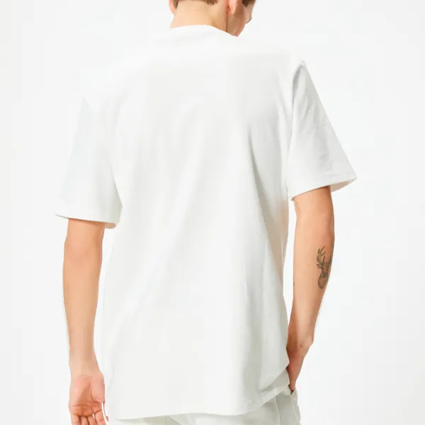 Tricou pentru bărbați Koton 4SAM10034HK 100% bumbac/ White photo 2 Tricou pentru bărbați Koton 4SAM10034HK 100% bumbac/ White photo 2