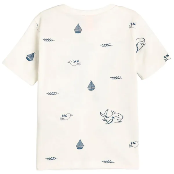 Tricou pentru băieți Koton 4SMB10026TK 80/ Ecru photo 2