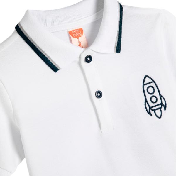 Tricou pentru băieți Koton 4SMB10004TK 92/ White photo 3 Tricou pentru băieți Koton 4SMB10004TK 92/ White photo 3