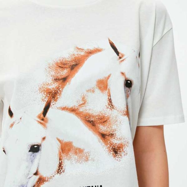 Tricou pentru femei Koton 4SAL10800IK 100% bumbac/ White photo 5