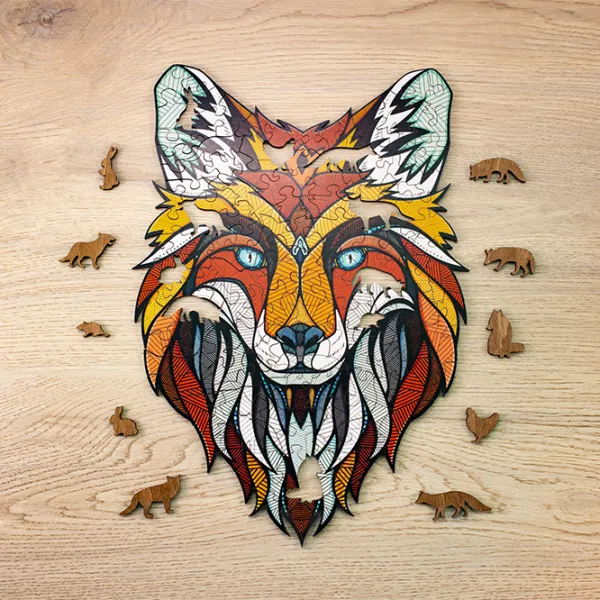 Puzzle 2D Ewa Toys Fox M 14+/ Numărul de piese: 141 photo 2 Puzzle 2D Ewa Toys Fox M 14+/ Numărul de piese: 141 photo 2