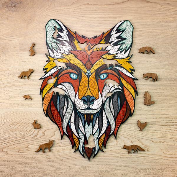 Puzzle 2D Ewa Toys Fox M 14+/ Numărul de piese: 141 photo 2 Puzzle 2D Ewa Toys Fox M 14+/ Numărul de piese: 141 photo 2