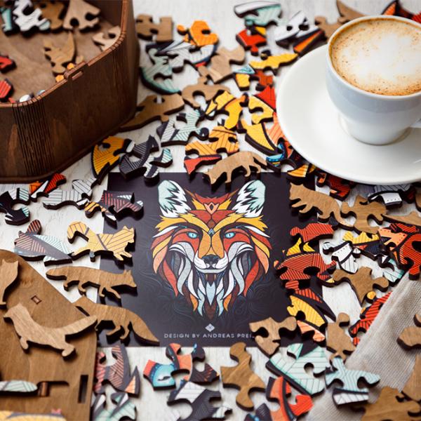 Puzzle 2D Ewa Toys Fox M 14+/ Numărul de piese: 141 photo 4 Puzzle 2D Ewa Toys Fox M 14+/ Numărul de piese: 141 photo 4
