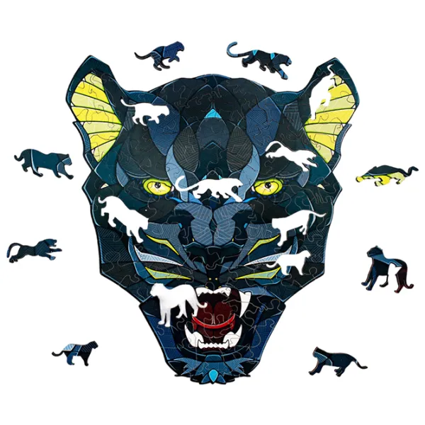 Puzzle 2D Ewa Toys Panther M 14+/ Numărul de piese: 102 photo 3 Puzzle 2D Ewa Toys Panther M 14+/ Numărul de piese: 102 photo 3