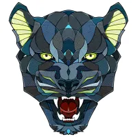 Puzzle 2D Ewa Toys Panther M 14+/ Numărul de piese: 102 photo 3