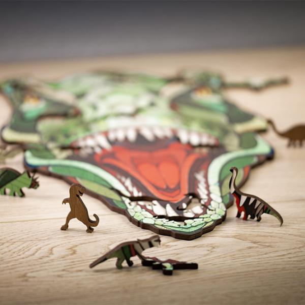 Puzzle 2D Ewa Toys T-Rex M 14+/ Numărul de piese: 129 photo 5 Puzzle 2D Ewa Toys T-Rex M 14+/ Numărul de piese: 129 photo 5