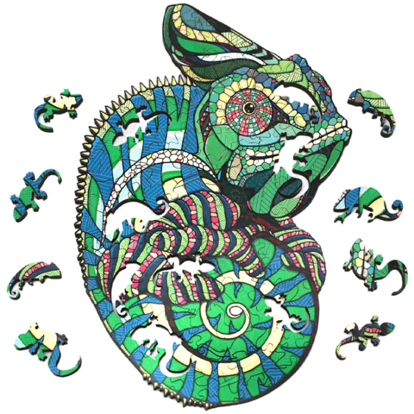 Puzzle 2D Ewa Toys Chameleon M 14+/ Numărul de piese: 111 photo 3 Puzzle 2D Ewa Toys Chameleon M 14+/ Numărul de piese: 111 photo 3