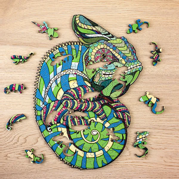 Puzzle 2D Ewa Toys Chameleon M 14+/ Numărul de piese: 111 photo 4 Puzzle 2D Ewa Toys Chameleon M 14+/ Numărul de piese: 111 photo 4