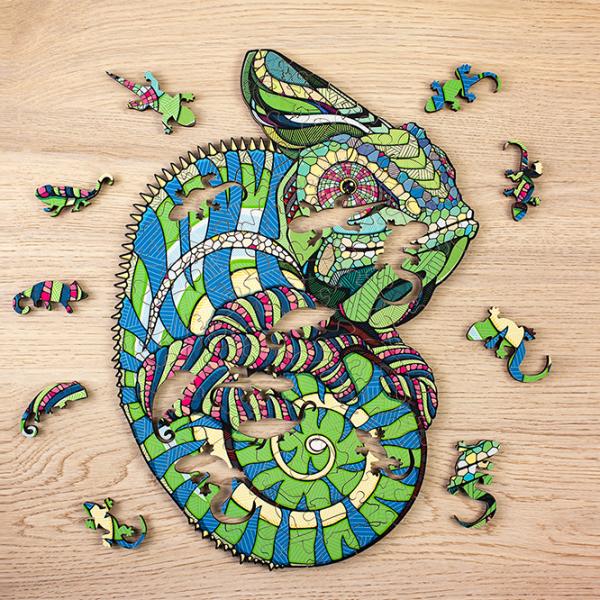 Puzzle 2D Ewa Toys Chameleon M 14+/ Numărul de piese: 111 photo 4 Puzzle 2D Ewa Toys Chameleon M 14+/ Numărul de piese: 111 photo 4