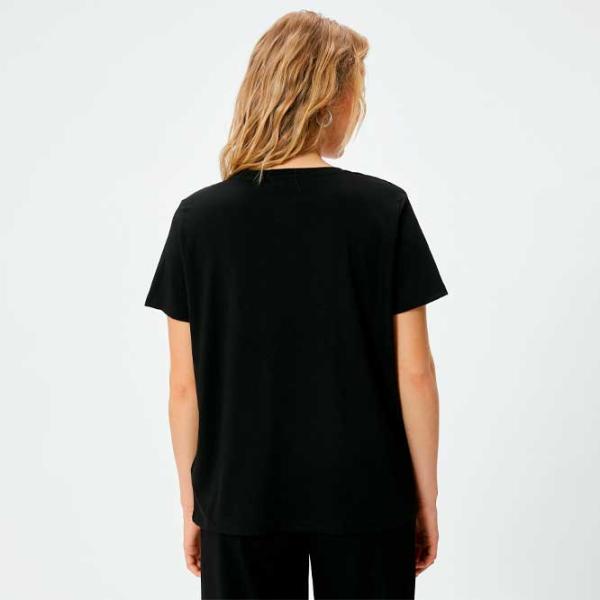 Футболка для женщин Koton 4SAK50175EK 35% вискоза/ Черный photo 6