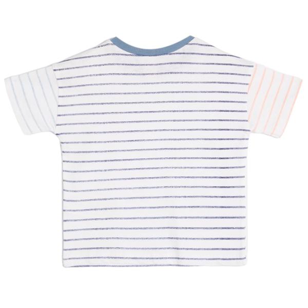 Tricou pentru băieți Koton 4SMB10131TK 98 / Ecru photo 2 Tricou pentru băieți Koton 4SMB10131TK 98 / Ecru photo 2