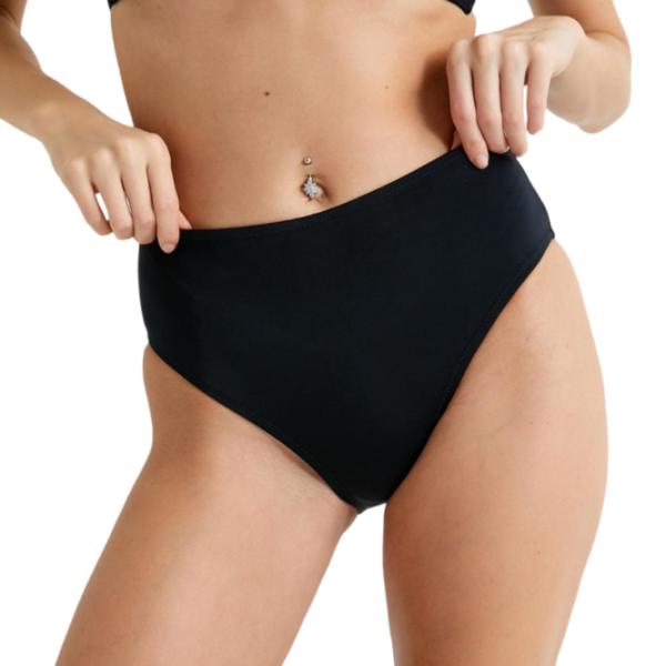 Chiloți pentru femei Koton 4SAK00008MM Black/ Tanga photo 3