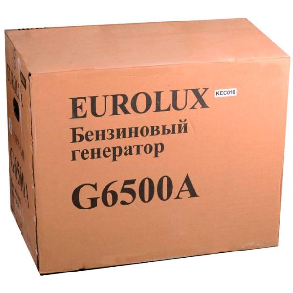 Генератор Eurolux G6500A 220 В Бензин/ 5 кВт photo 9