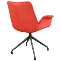 Fotoliu de birou DecoPrim Moon Moly 55 Stofă/ Red photo 3