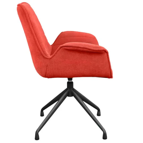 Fotoliu de birou DecoPrim Moon Moly 55 Stofă/ Red photo 4 Fotoliu de birou DecoPrim Moon Moly 55 Stofă/ Red photo 4