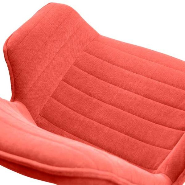 Fotoliu de birou DecoPrim Moon Moly 55 Stofă/ Red photo 5 Fotoliu de birou DecoPrim Moon Moly 55 Stofă/ Red photo 5