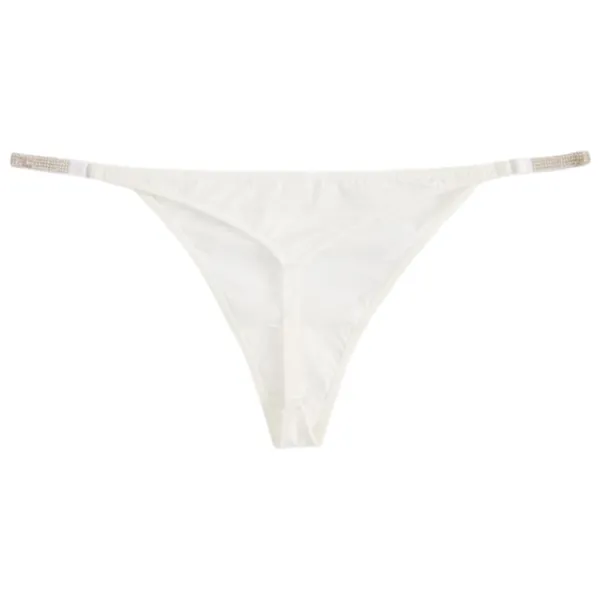 Chiloți pentru femei Koton 4SLK30096MK XL/ White/ Tanga photo 2
