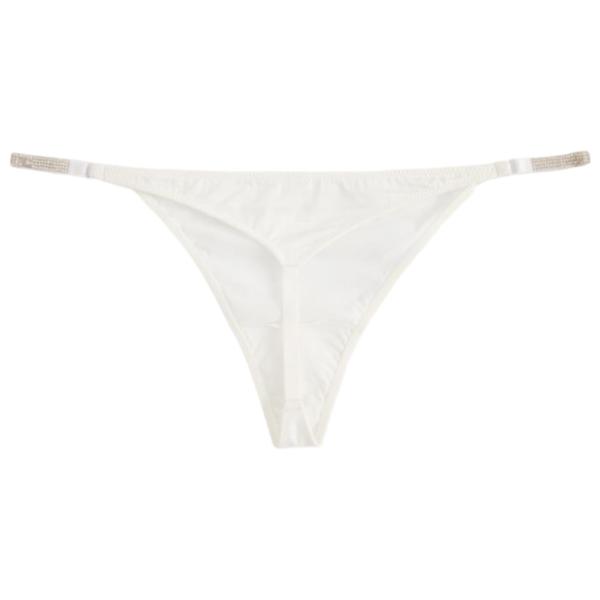 Chiloți pentru femei Koton 4SLK30096MK XL/ White/ Tanga photo 2
