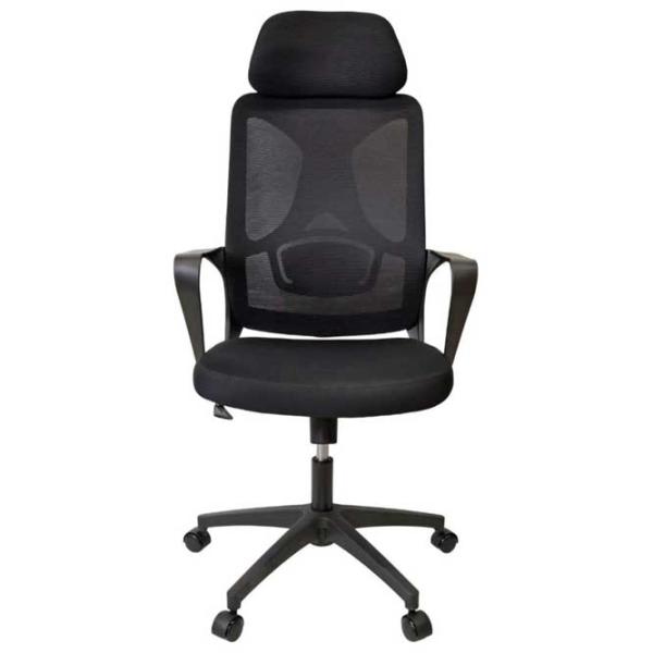 Fotoliu de birou DecoPrim F-20141 A Plasă acrilică/ Black Black photo 2