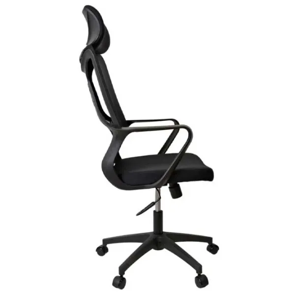 Fotoliu de birou DecoPrim F-20141 A Plasă acrilică/ Black Black photo 3