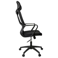 Офисное кресло DecoPrim F-20141 A Акриловая сетка/ Black Черный photo 5