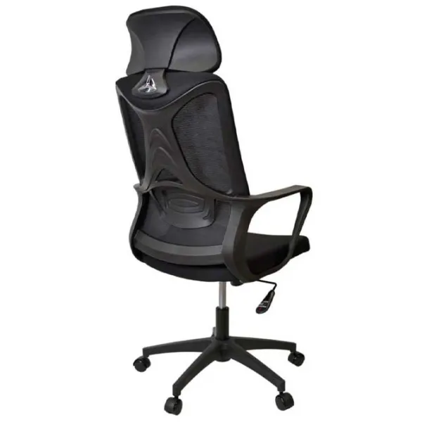 Fotoliu de birou DecoPrim F-20141 A Plasă acrilică/ Black Black photo 4