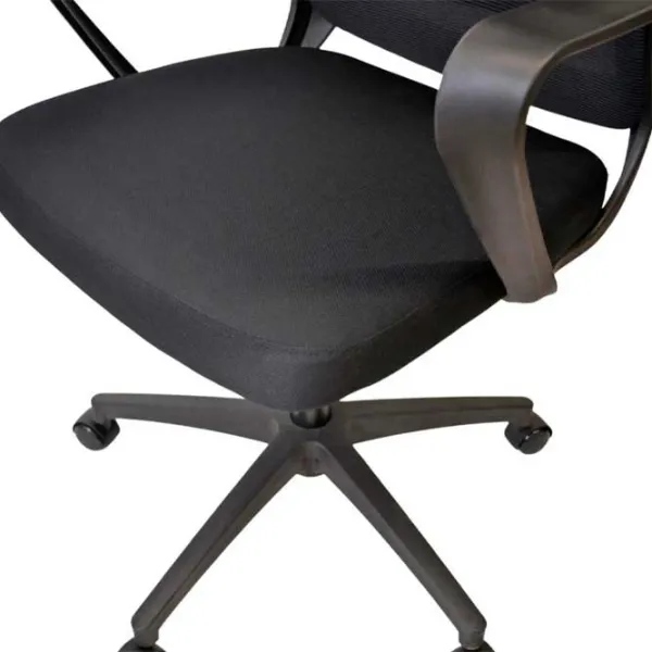 Fotoliu de birou DecoPrim F-20141 A Plasă acrilică/ Black Black photo 5