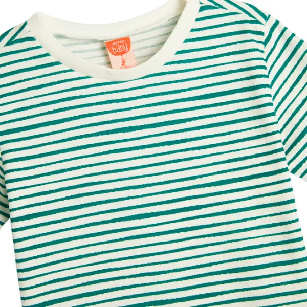 Tricou pentru băieți Koton 4SMB10059TK 110 / Green photo 3 Tricou pentru băieți Koton 4SMB10059TK 110 / Green photo 3