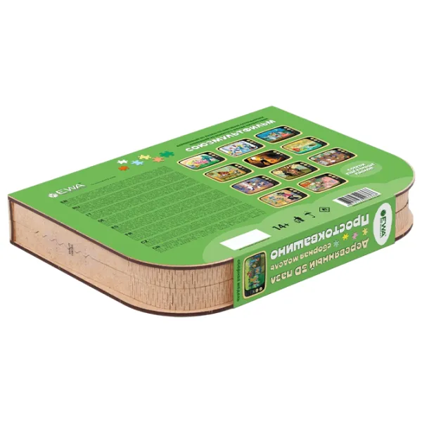 Puzzle 3D Ewa Toys Mr. Theo, Cat And Dog 14+/ Numărul de piese: 320 photo 4 Puzzle 3D Ewa Toys Mr. Theo, Cat And Dog 14+/ Numărul de piese: 320 photo 4
