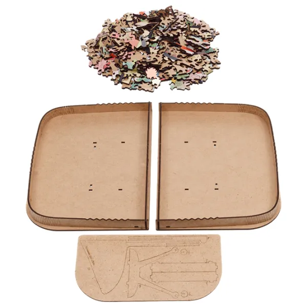 Puzzle 3D Ewa Toys Mowgli 14+/ Numărul de piese: 301 photo 5 Puzzle 3D Ewa Toys Mowgli 14+/ Numărul de piese: 301 photo 5