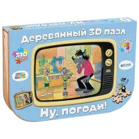 Пазл 3D Ewa Toys Ну погоди! 14+/ Количество деталей: 310 photo 3
