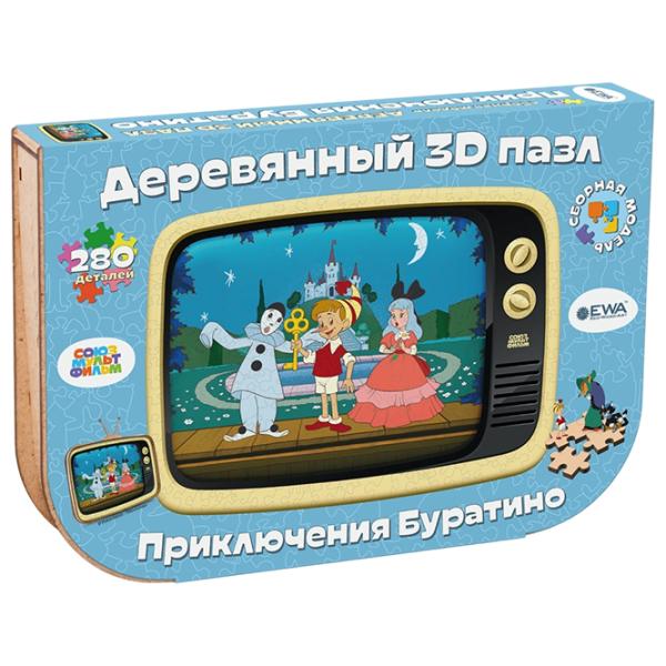 Пазл 3D Ewa Toys Приключения Буратино 14+/ Количество деталей: 280 photo 3 Пазл 3D Ewa Toys Приключения Буратино 14+/ Количество деталей: 280 photo 3