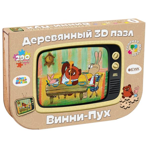 Пазл 3D Ewa Toys Винни-Пух 14+/ Количество деталей: 290 photo 3