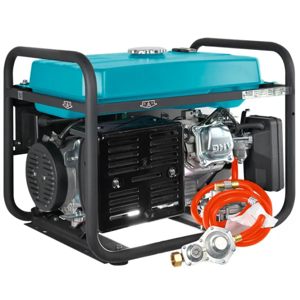 Generator de curent Könner & Söhnen KS 7000E G 220 V Benzină/ 5 kW photo 3