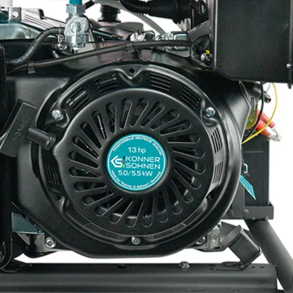 Generator de curent Könner & Söhnen KS 7000E G 220 V Benzină/ 5 kW photo 8