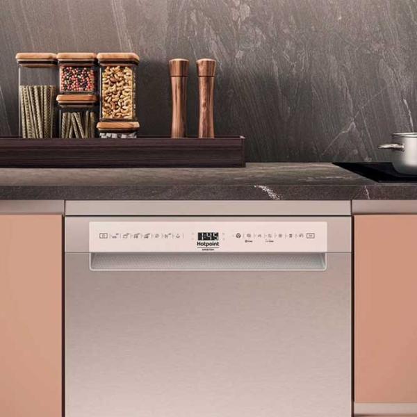 Посудомоечная машина Hotpoint-Ariston H7F HS41 X Полногабаритная / Нержавеющая сталь photo 5