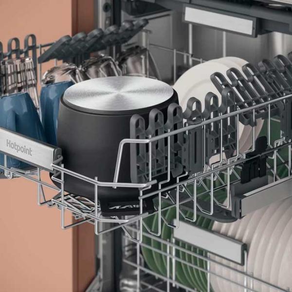 Посудомоечная машина Hotpoint-Ariston H7F HS41 X Полногабаритная / Нержавеющая сталь photo 6