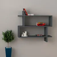 Raft Showdeko Paralel Bookcase PAL/ Anthracite photo 3