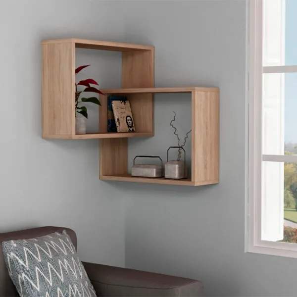 Raft Showdeko Ring Bookcase PAL/ Oak photo 3 Raft Showdeko Ring Bookcase PAL/ Oak photo 3