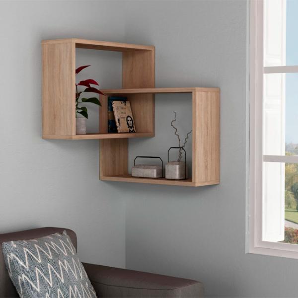 Raft Showdeko Ring Bookcase PAL/ Oak photo 3 Raft Showdeko Ring Bookcase PAL/ Oak photo 3