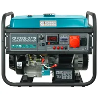 Generator de curent Könner & Söhnen KS 7000E-3 ATS 230 / 400 V Benzină / 5 kW photo 2