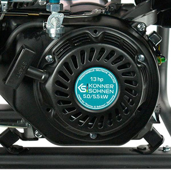 Генератор Könner & Söhnen KS 7000E-3 ATS 230/ 400 В Бензин/ 5 кВт photo 8