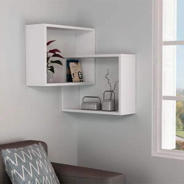 Полка Showdeko Ring Bookcase ДСП/ Белый photo 3 Полка Showdeko Ring Bookcase ДСП/ Белый photo 3