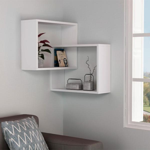 Полка Showdeko Ring Bookcase ДСП/ Белый photo 3 Полка Showdeko Ring Bookcase ДСП/ Белый photo 3