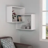 Полка Showdeko Ring Bookcase ДСП/ Белый photo 3