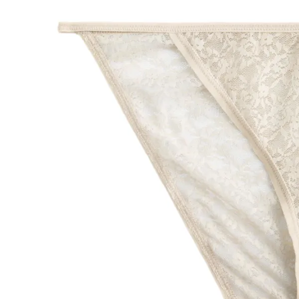 Chiloți pentru femei Koton 4SLK30161MK L/ Nude/ Brief photo 3