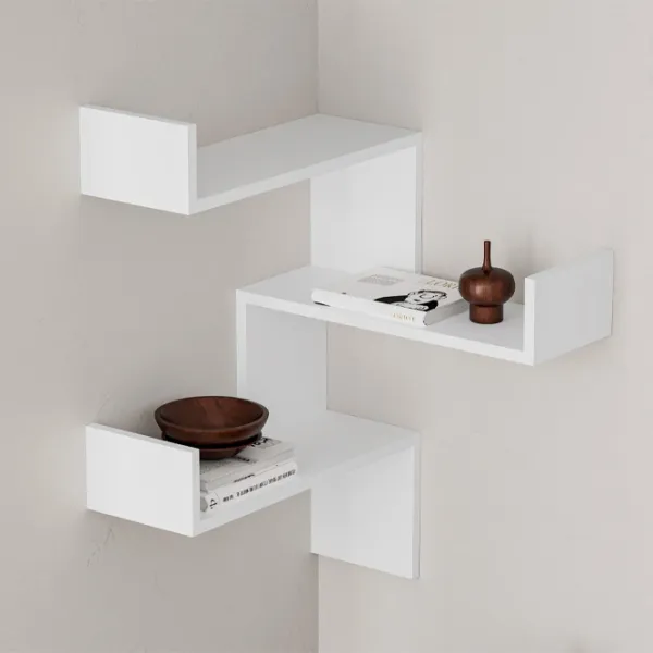 Raft Showdeko Luksa Bookcase PAL/ White photo 3