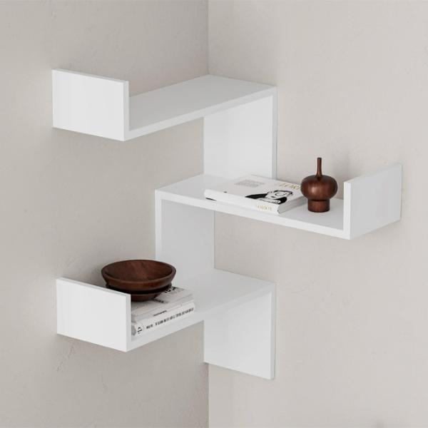 Raft Showdeko Luksa Bookcase PAL/ White photo 3